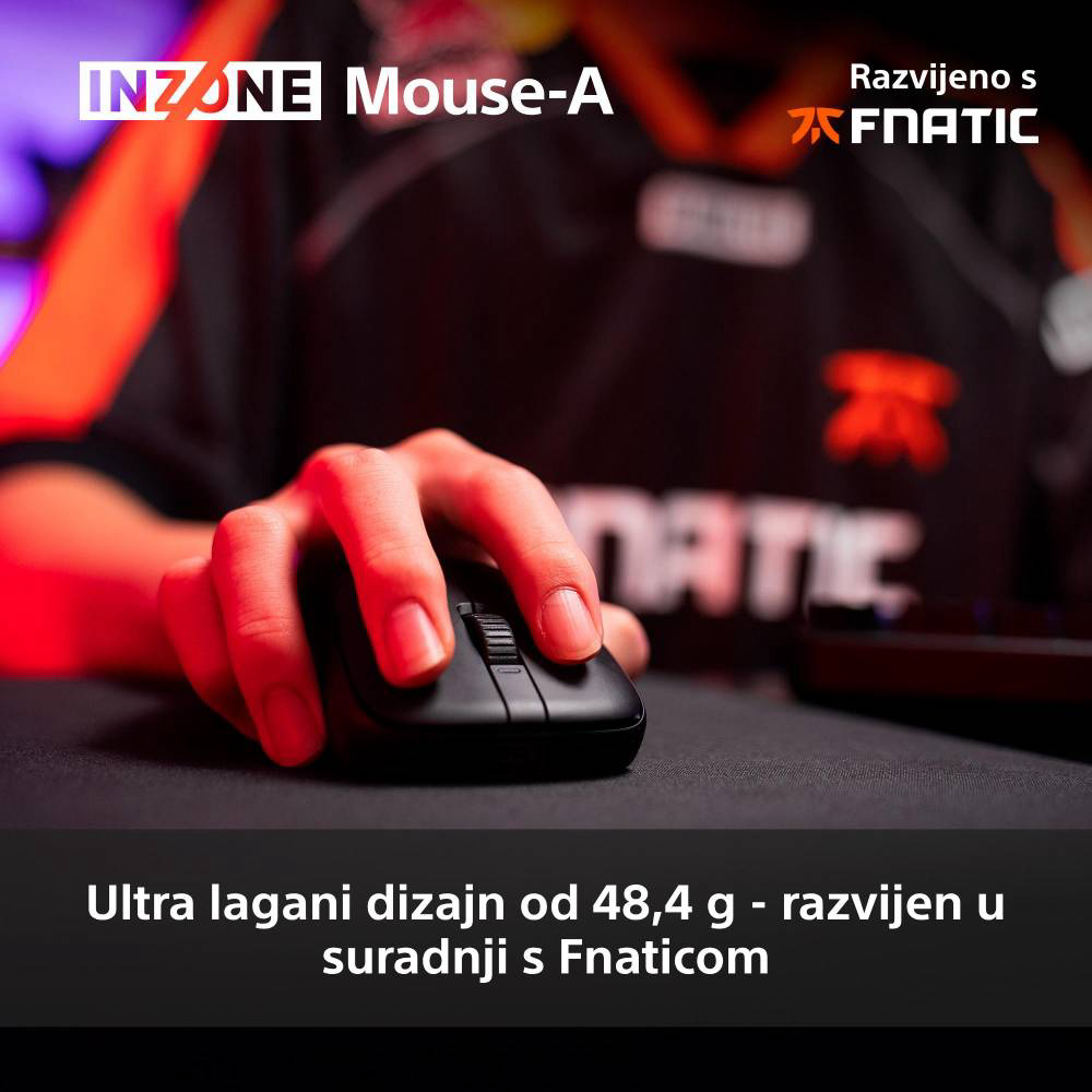Miš SONY INZONE Mouse-A crni